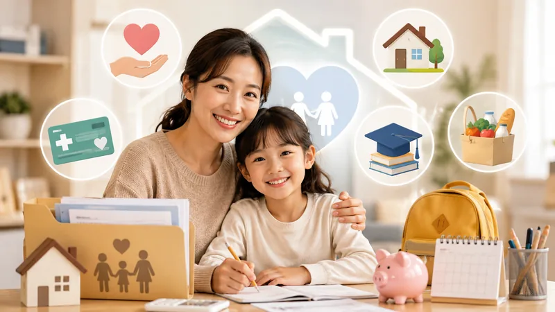 2026 한부모가족 자격조건·혜택 총정리｜중위소득 65%·양육비·신청방법