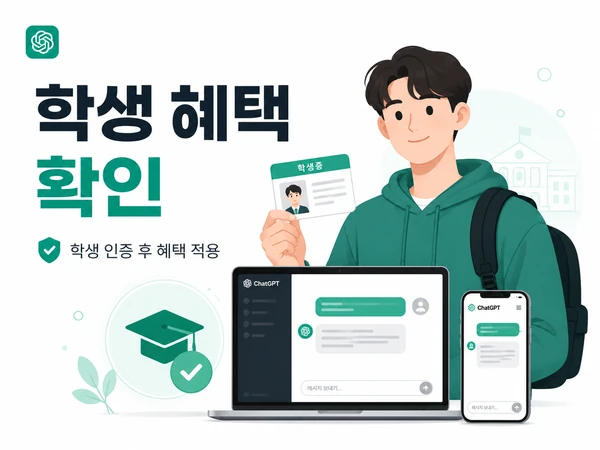 학생 혜택 확인