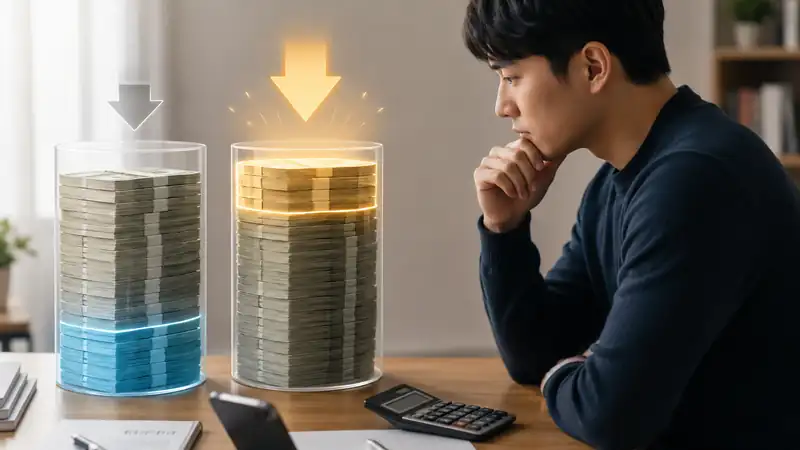 같은 예치금에서도 일부 금액만 높은 금리 구간에 적용되어 실효금리가 달라지는 구조