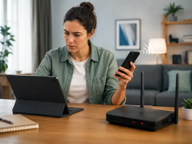 Testing a device on another Wi-Fi network or smartphone hotspot
